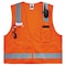 Ergodyne 2XL Orange Economy Surveyors Vest Class 2 - Single Size 8249Z-S - alternate 3
